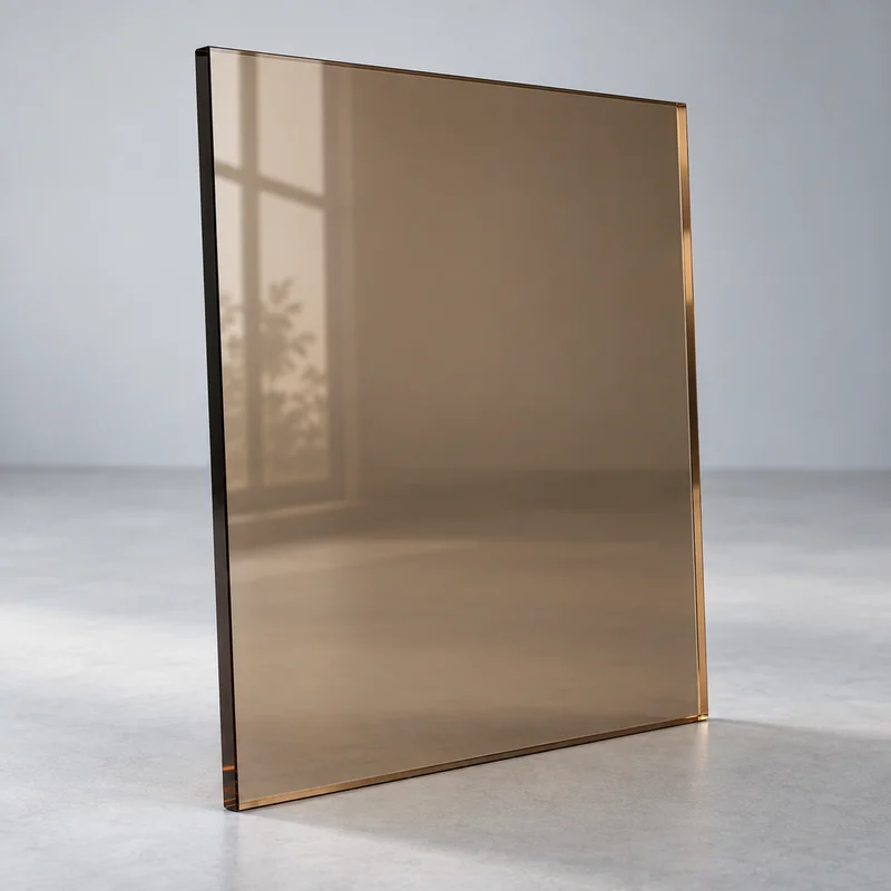 Bronze Tinted Glass in Bronze